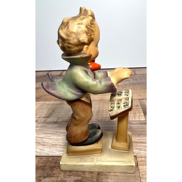 Hummel Goebel Figurine Little Maestro Boy Conducting Orchestra - Picture 3 of 5